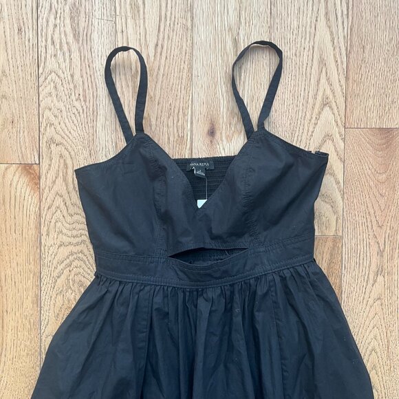 Banana Republic-  Isa Cotton Poplin Cutout Midi Dress- NWT - 2 - Picture 7 of 11